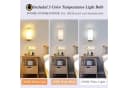 Riserva Wandleuchte Skandinavisch Holz Glas 3-Stufen Licht E27 Bild 3