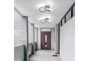 Riserva LED Deckenleuchte Chrom 30W 6500K Modernes 3-Ring Design Bild 5
