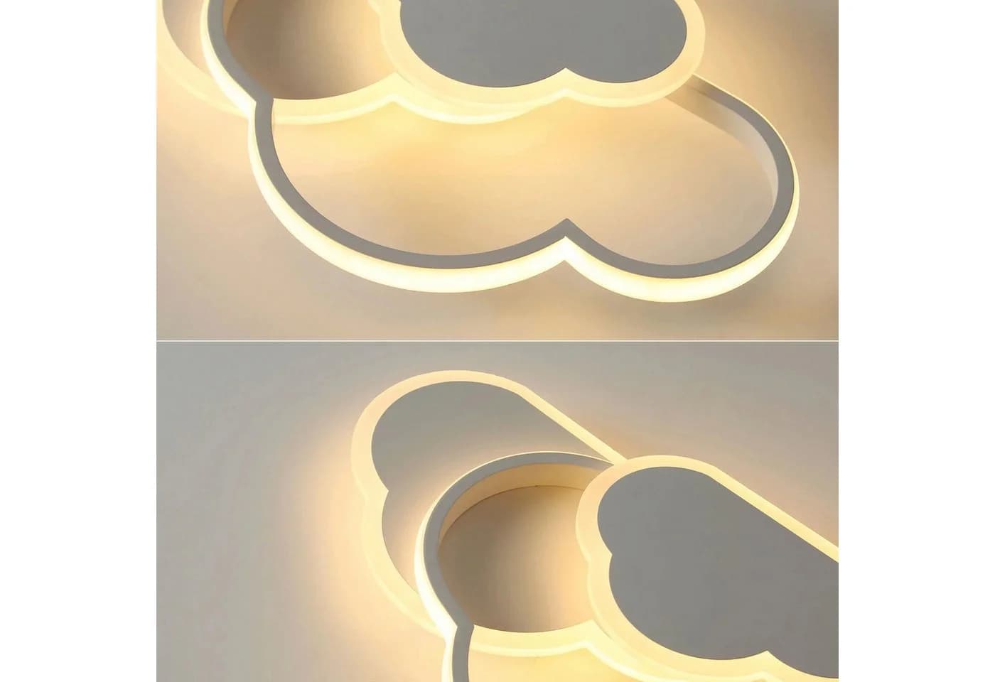 Riserva LED Deckenleuchte Wolken Design Warmlicht 36W