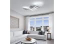 Riserva Deckenleuchte 4er-Set Silber 32W LED Aluminium Design Bild 1