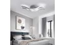 Riserva Deckenleuchte 4er-Set Silber 32W LED Aluminium Design Bild 3