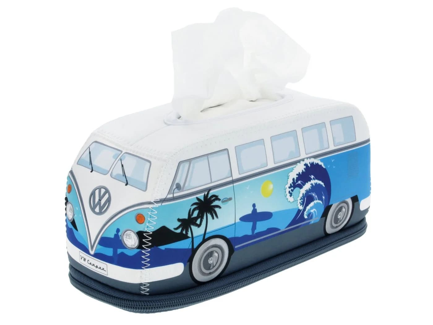 VW Collection by BRISA Papiertaschentuchspender Volkswagen Neopren Hellblau/Surf - Bild 2