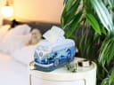 VW Collection by BRISA Papiertaschentuchspender Volkswagen Neopren Hellblau/Surf Bild 4