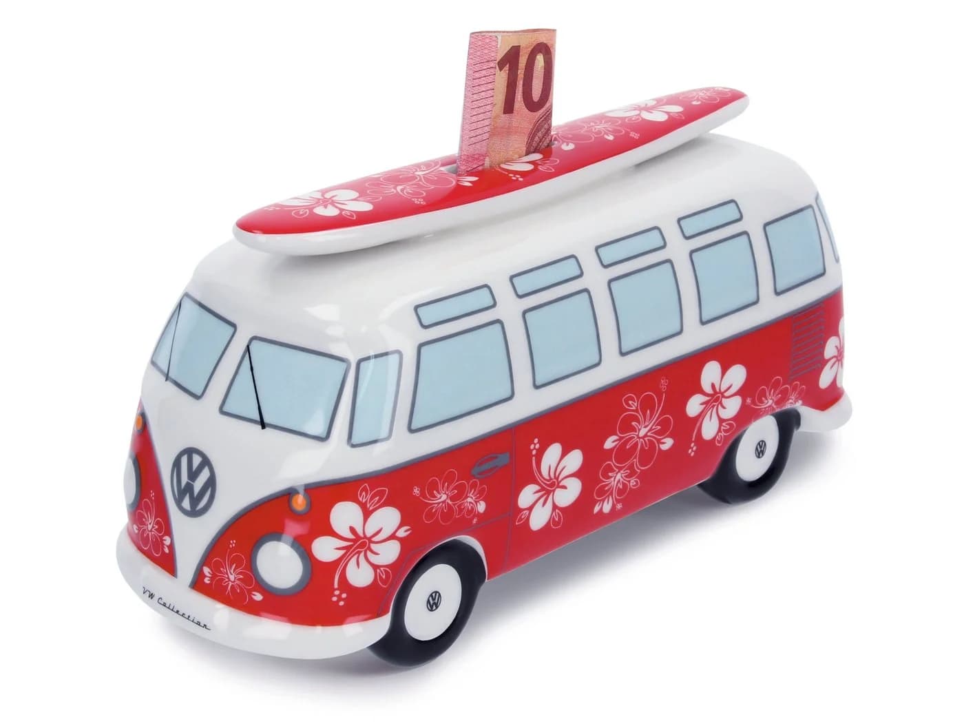 VW Collection by BRISA Spardose T1 Bulli Bus Design mit Surfbrett - Bild 2