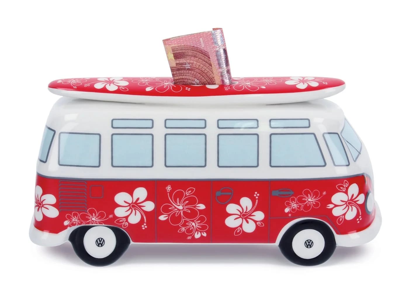 VW Collection by BRISA Spardose T1 Bulli Bus Design mit Surfbrett - Bild 4