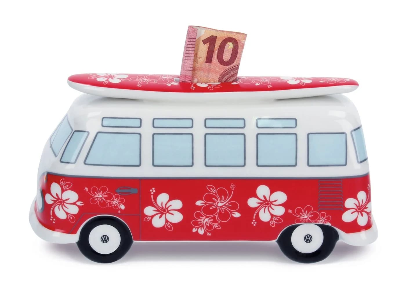 VW Collection by BRISA Spardose T1 Bulli Bus Design mit Surfbrett - Bild 5