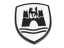 VW Collection by BRISA Softmagnet 2er Set VW Logo & Wolfsburg Wappen Retro Bild 1