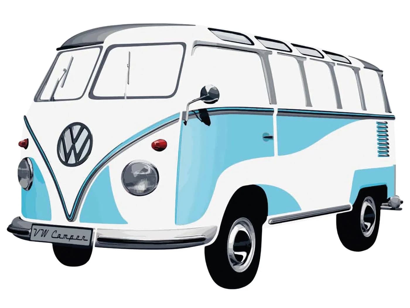 VW Collection by BRISA Wandtattoo VW T1 Bulli-Design - Bild 2