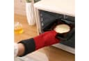 OSTWOLKE Topfhandschuhe Ofenhandschuhe Rot Silikon Non-Slip Bild 1
