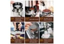 OSTWOLKE Tamper Set 51mm 25-teilig Barista Zubehör Espresso Bild 5