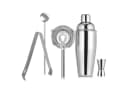 OSTWOLKE Cocktail Shaker Set 5-tlg. Edelstahl Silber Bild 2