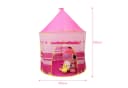 OSTWOLKE Spielzelt Kinderzelt Prinzessinnen-Schloss Rosa Bild 1