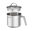 OSTWOLKE Milchtopf 1,5L mit Deckel Edelstahl 18/10 Induktion Bild 2