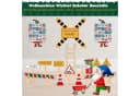 Wichtel Set aus Holz mit Pinseln und Farben Bild 3