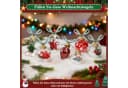 OSTWOLKE 30x Weihnachtsbaumkugeln Durchsichtig DIY Festliche Deko Bild 5