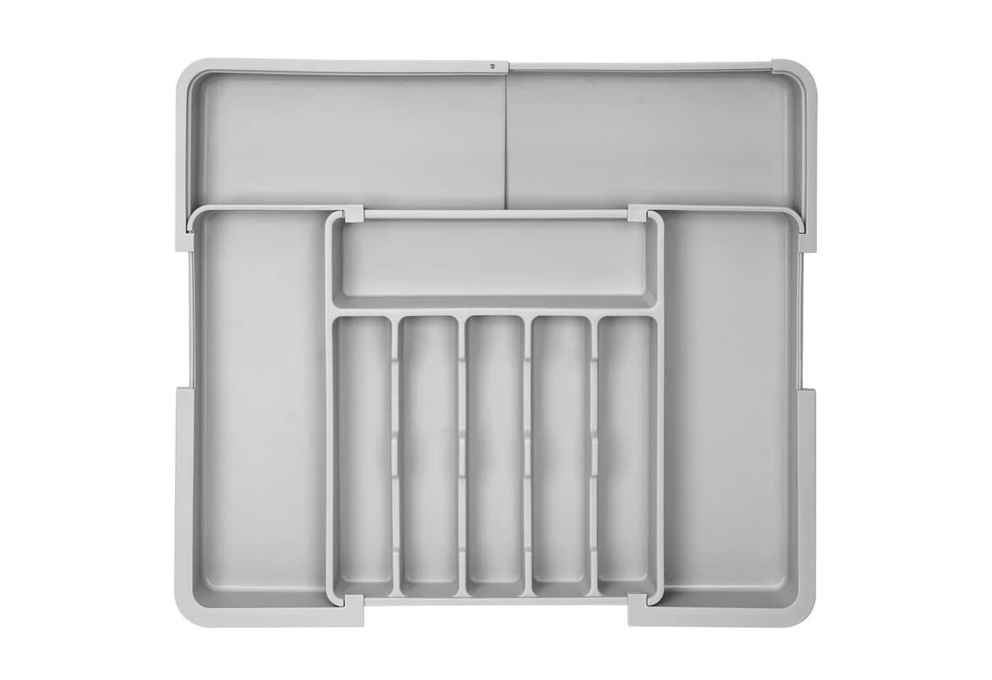 OSTWOLKE Besteckeinsatz Erweiterbarer Besteckkasten für Schubladen - Bild 3