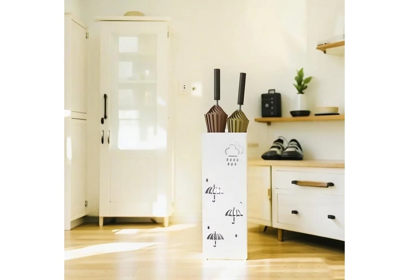 OSTWOLKE Schirmständer Metall Umbrella Stand - Bild 5