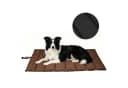 OSTWOLKE Wasserdichte Faltbare Hundematte Braun 110x68 cm Bild 1