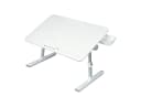 OSTWOLKE Klappbarer Laptoptisch höhenverstellbar weiß Bild 1