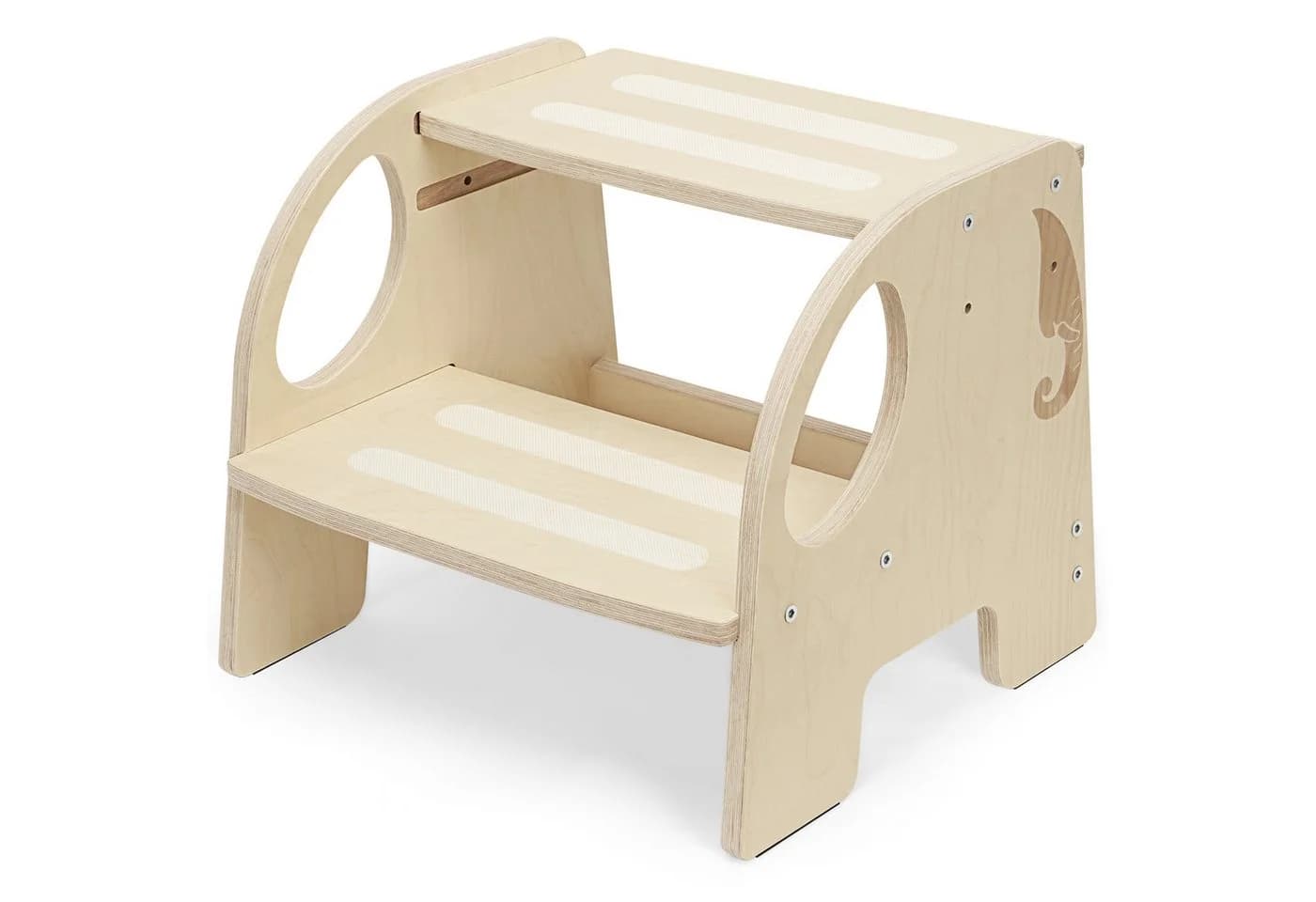 OSTWOLKE Tritthocker 2-stufig Holz für Kinder Montessori - Bild 2