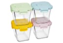OSTWOLKE Frischhaltedose 4er Set Glas mit Deckel Bild 2