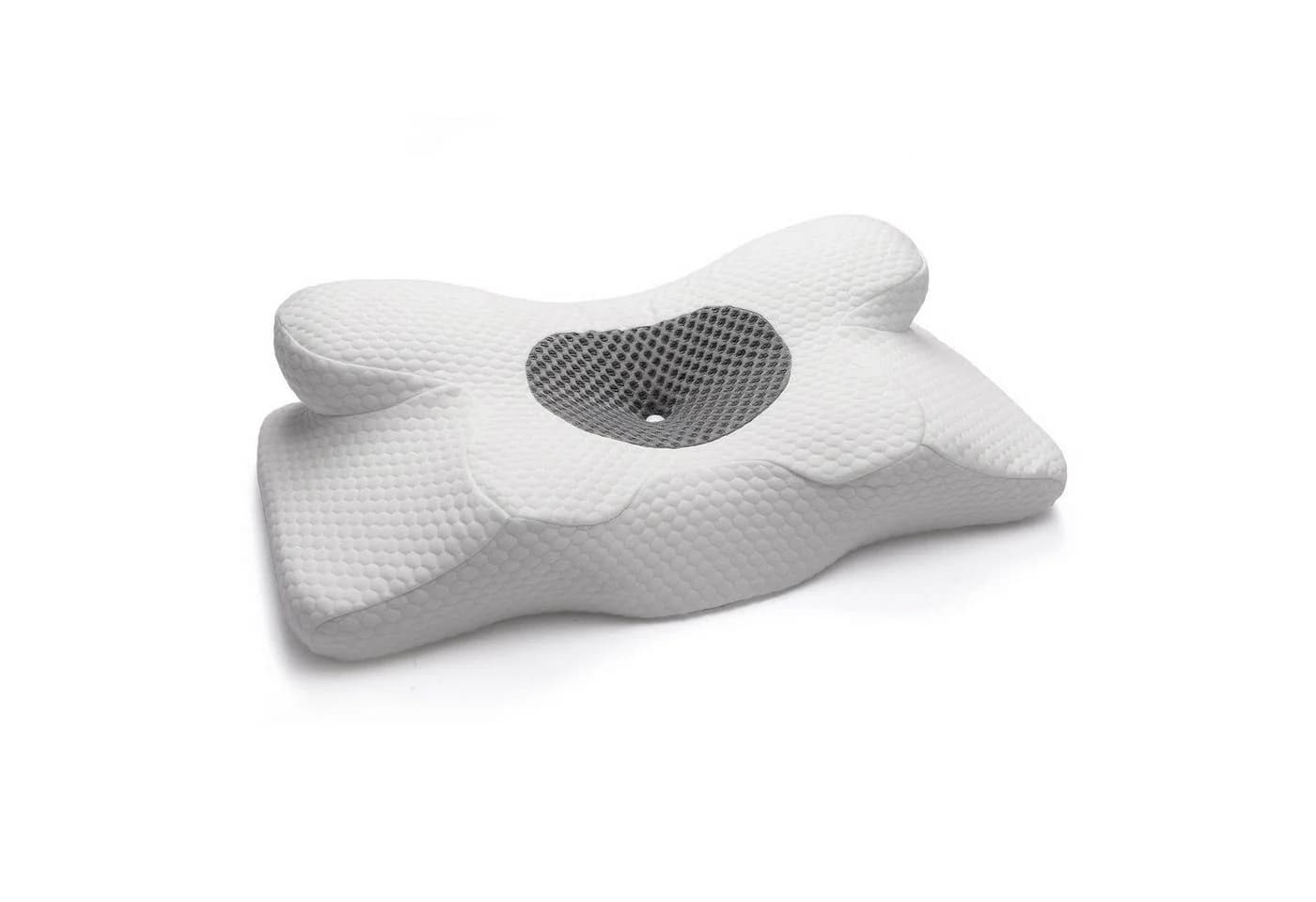 OSTWOLKE Nackenstützkissen Memory Foam Weiß Ergonomisch - Bild 2