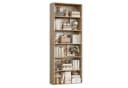 Homfa Bücherregal Standregal Büroregal Raumteiler 6 Fächer Weiß Bild 2