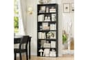 Homfa Bücherregal 180cm Standregal Büroregal Raumteiler mit 6 Fächern Bild 1