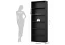 Homfa Bücherregal 180cm Standregal Büroregal Raumteiler mit 6 Fächern Bild 5