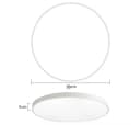 JDONG LED Deckenleuchte Flach Rund Weiß 58 cm Bild 4