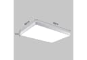 JDONG LED Deckenleuchte dimmbar mit Fernbedienung Rechteckig 65*43/90*55/90*60cm Bild 4