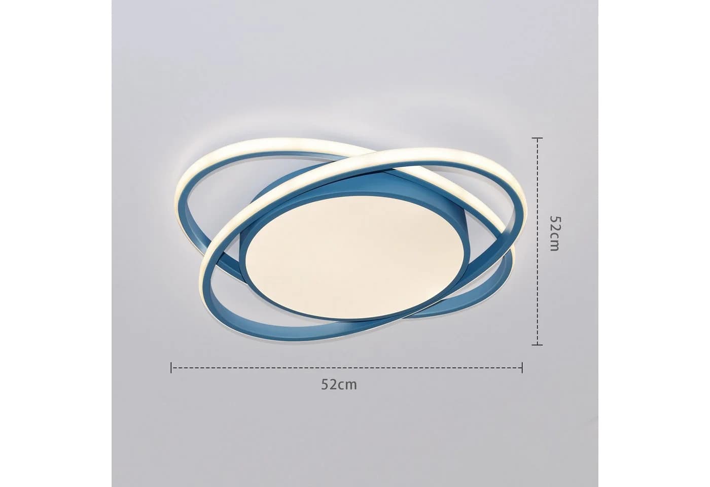 JDONG LED Deckenleuchte 50CM Dimmbar Mit Fernbedienung Einstellbar Farbtemperatur 3000-6500K - Bild 5