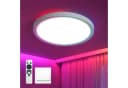 JDONG LED Deckenleuchte RGBIC dimmbar mit Fernbedienung Bild 2