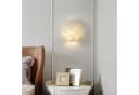JDONG Wandleuchte 30CM Weiße Feder Wandlampe E27 Bild 1