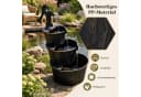 KOMFOTTEU Gartenbrunnen mit Verstellbarer Pumpe Antikbronze Bild 5