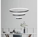 Euroton LED Pendelleuchte 3 Ringe dimmbar Fernbedienung Bild 1