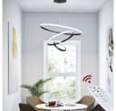Euroton LED Pendelleuchte 3 Ringe dimmbar Fernbedienung Bild 2