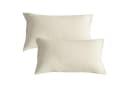 KEAYOO Kissenbezug Double Gauze Muslin Baumwolle Reißverschluss Bild 2