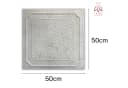 IKHEMalarka Wandpaneel Betonoptik Polystyrol XPS 50x50 cm Bild 1