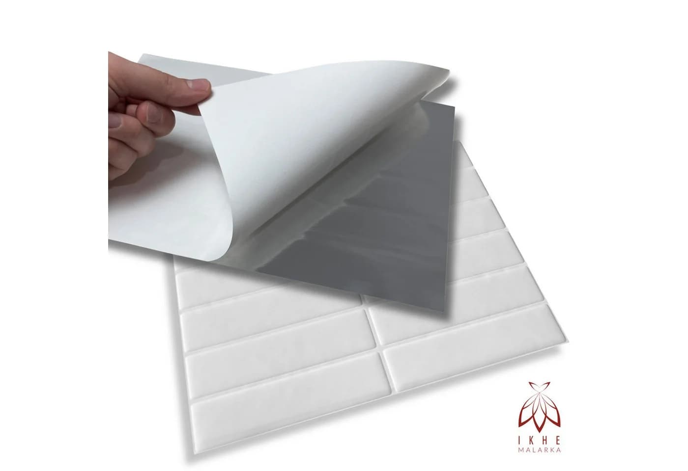 IKHEMalarka 3D Wandpaneel Selbstklebend Fliesen Imitat