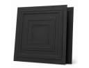 IKHEMalarka 3D Wandpaneel Schwarz Polystyrol XPS Dekor Bild 2