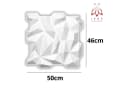 IKHEMalarka 3D Wandpaneel Kunststoff Wand Decke 3D Stein Optik Bild 1