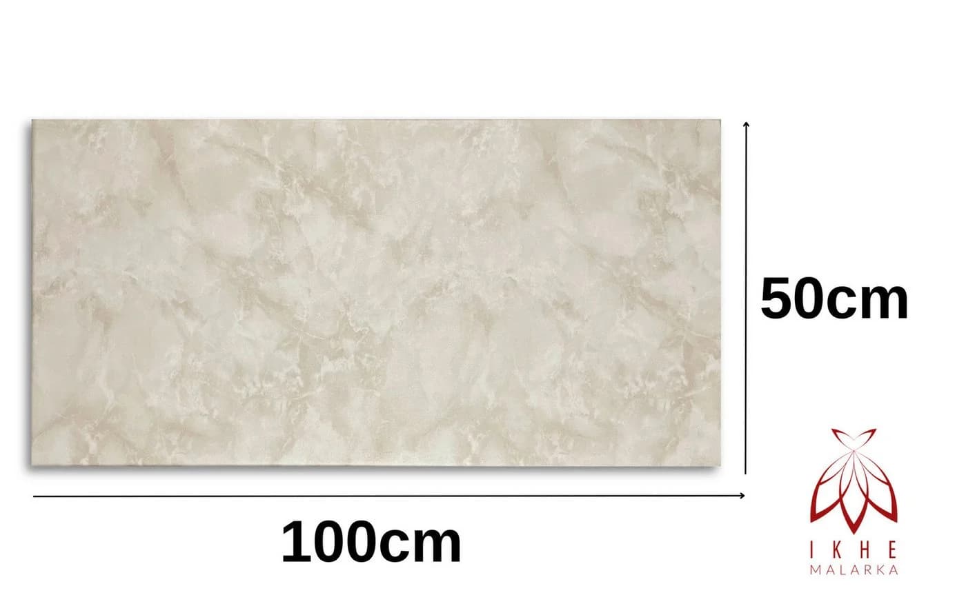 IKHEMalarka 3D Wandpaneel Betonoptik Grau/Beige Polystyrol XPS - Bild 3