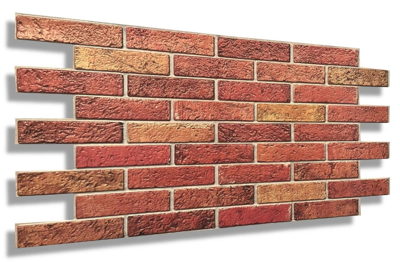 IKHEMalarka 3D Wandpaneel PVC Steinoptik 48x90 cm - Bild 2