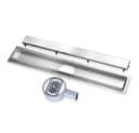 euroharry Duschrinne Edelstahl Bodenablauf 360° Befliesbar Bild 1