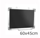 euroharry Magnetische Tafel Premium Schwarz Aluminiumrahmen Bild 1