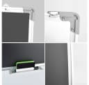 euroharry Magnetische Tafel Premium Schwarz Aluminiumrahmen Bild 3