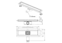 euroharry Duschrinne 360° Schlitz Edelstahl Bodenablauf Flach Slim Bild 5