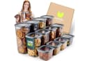 uandu home Vorratsdosen Set Luftdicht BPA Frei Transparent Grau Bild 2