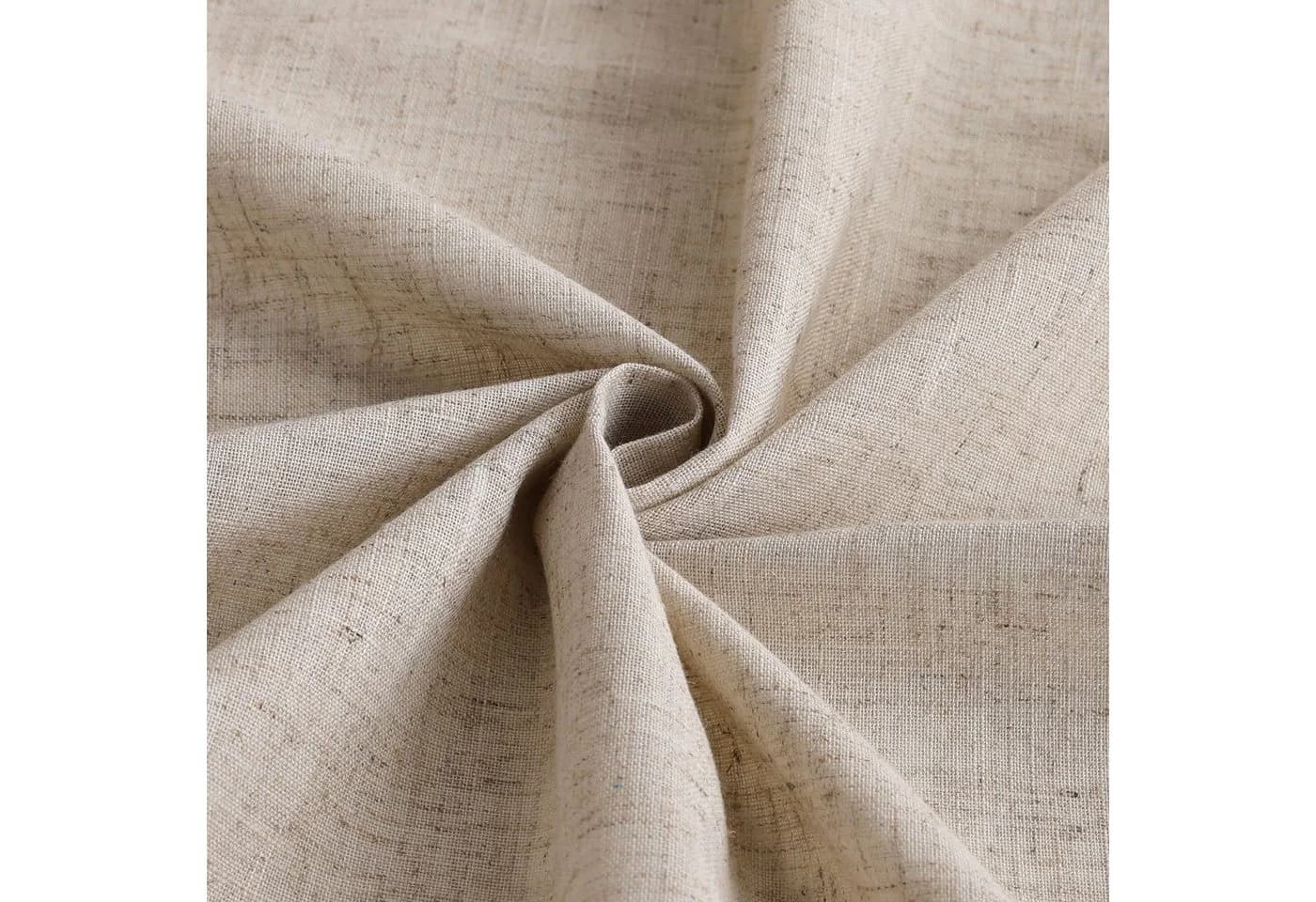 Joyswahl Scheibengardine 2 St. Beige Mikrofaserqualität - Bild 5